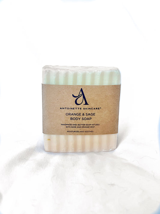 Orange and Sage Sorbet Soap