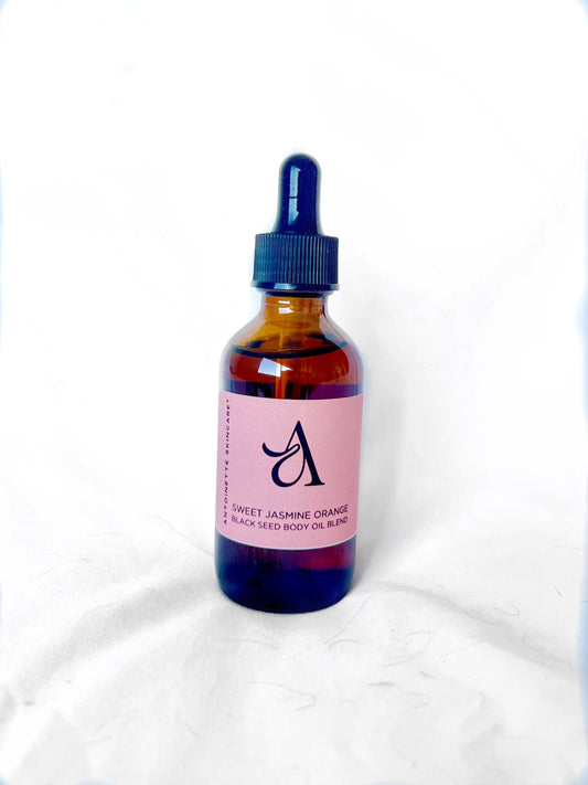 Sweet Jasmine Orange Black Seed Body Oil Blend